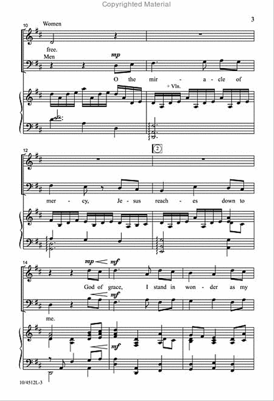 God of Grace 2-Part scores gallery preview page 3