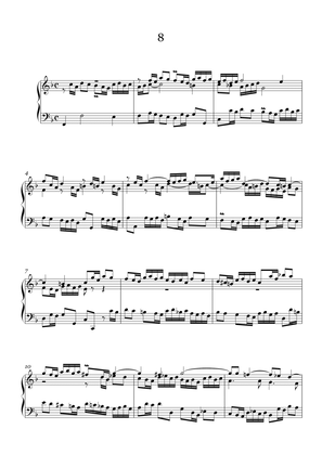 J.S.Bach:Three-Part Sinfonia No.8