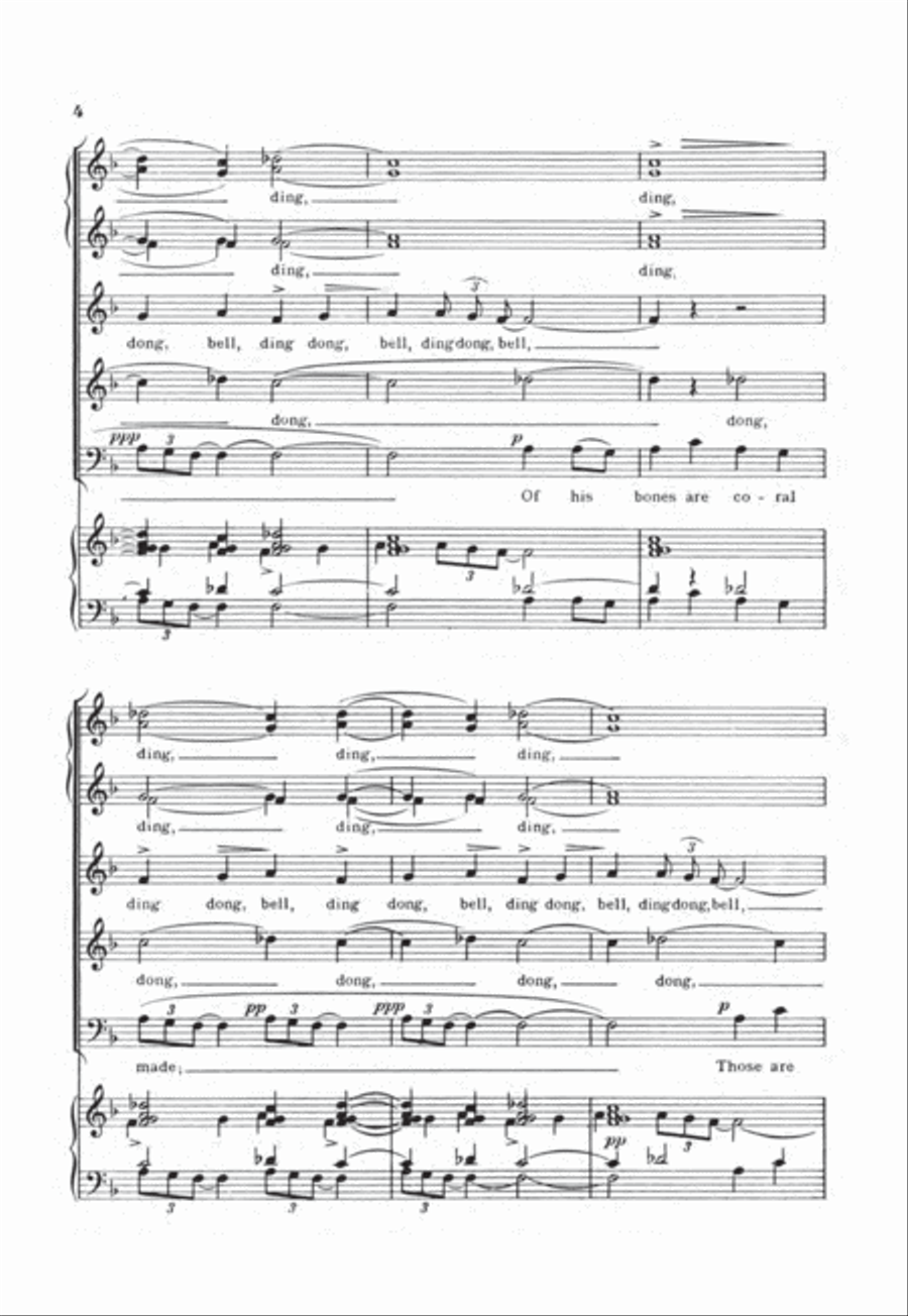 Three Shakespeare Songs ATB scores gallery preview page 4