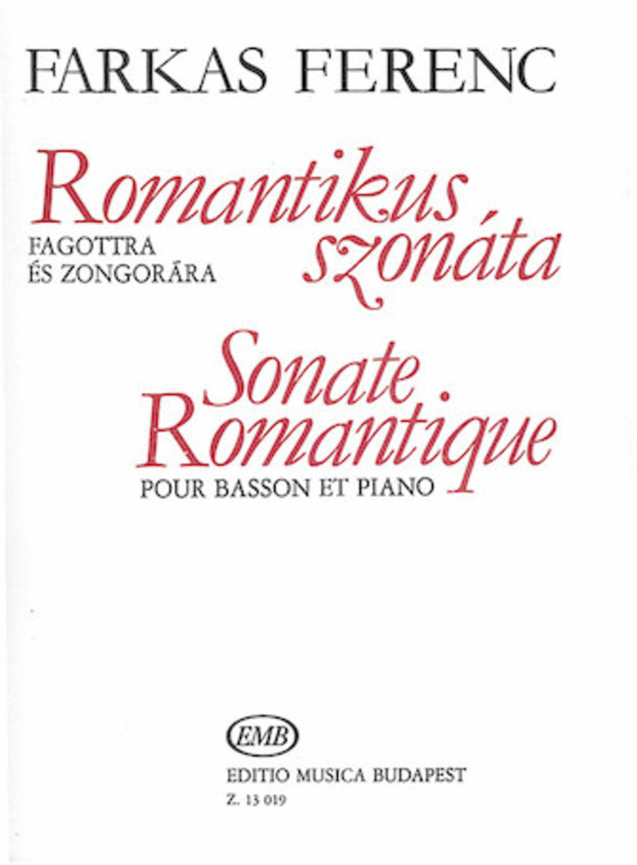 Sonate Romantique (Hommage a Brahms)