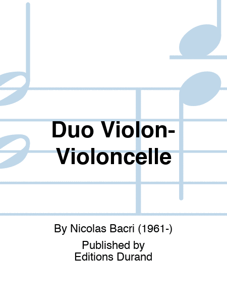 Duo Violon-Violoncelle