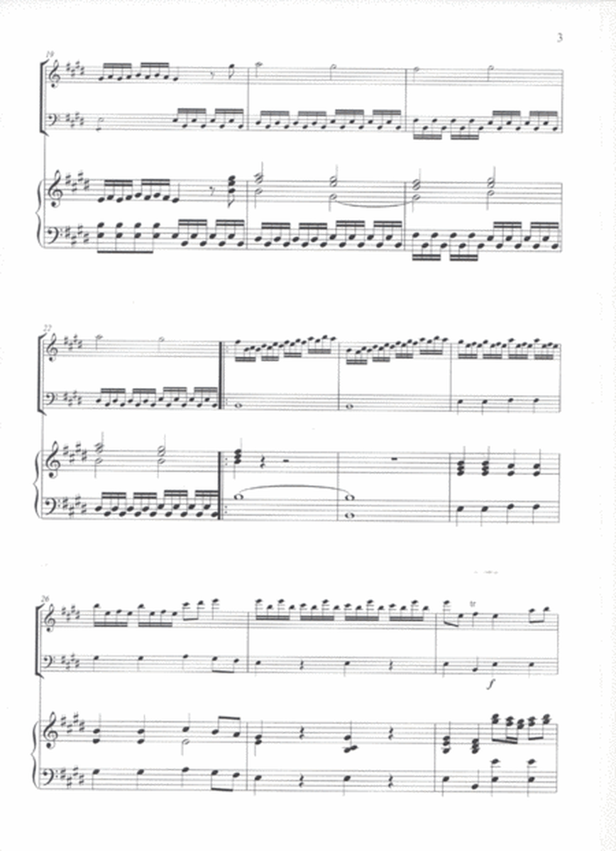 Spring Theme (From Four Seasons) - Violin, Cello & Piano
