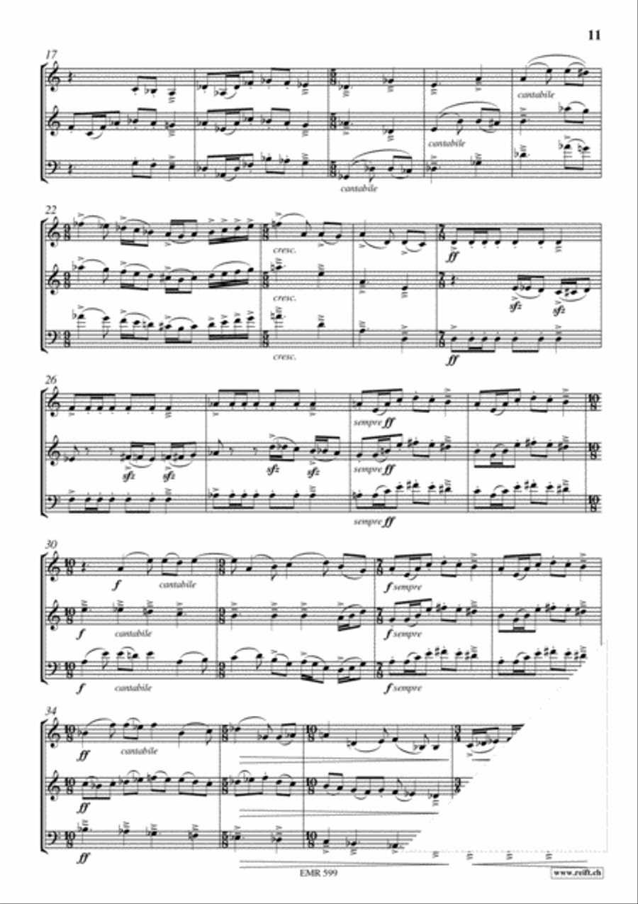Suite Horn scores gallery preview page 7