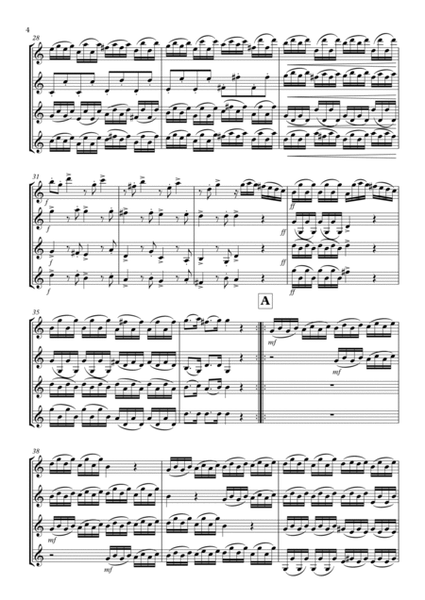 Concerto for Four Violins No.3 Transcribed for Four Clarinets image number null