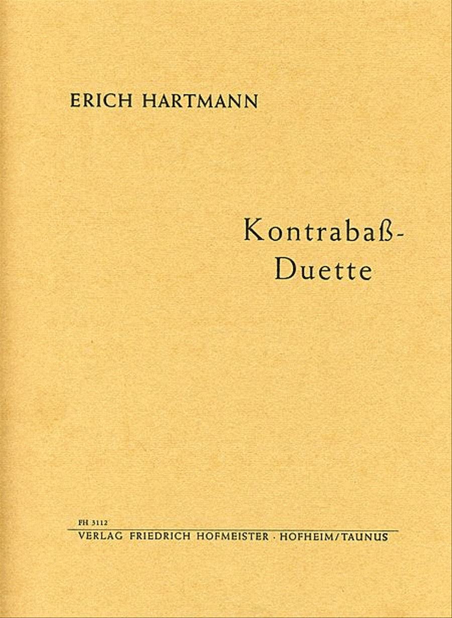 Kontrabass-Duette String Duet scores gallery preview page 1