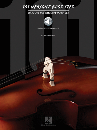 Book cover for 101 Upright Bass Tips