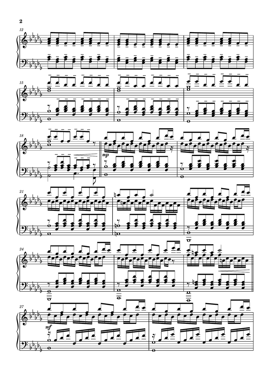 Juliet's Dream Piano Solo scores gallery preview page 2