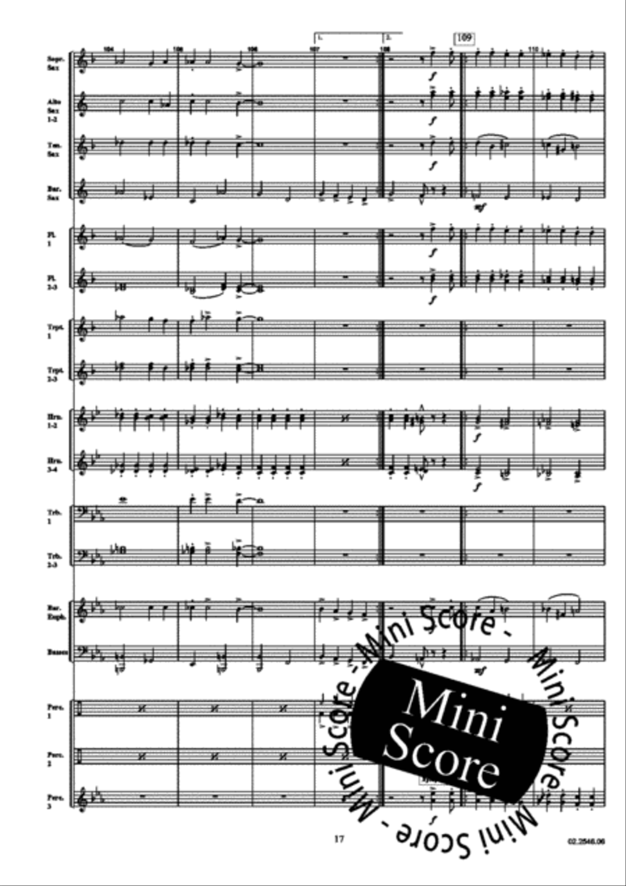 Stevie Wonder Medley Big Band scores gallery preview page 21