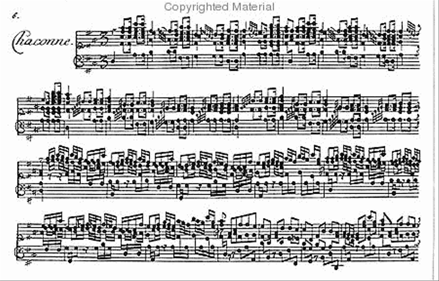 Monatliche Clavir Fruchte. 1722 Harpsichord scores gallery preview page 3