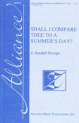 Book cover for Shall I Compare Thee to a Summer's Day?