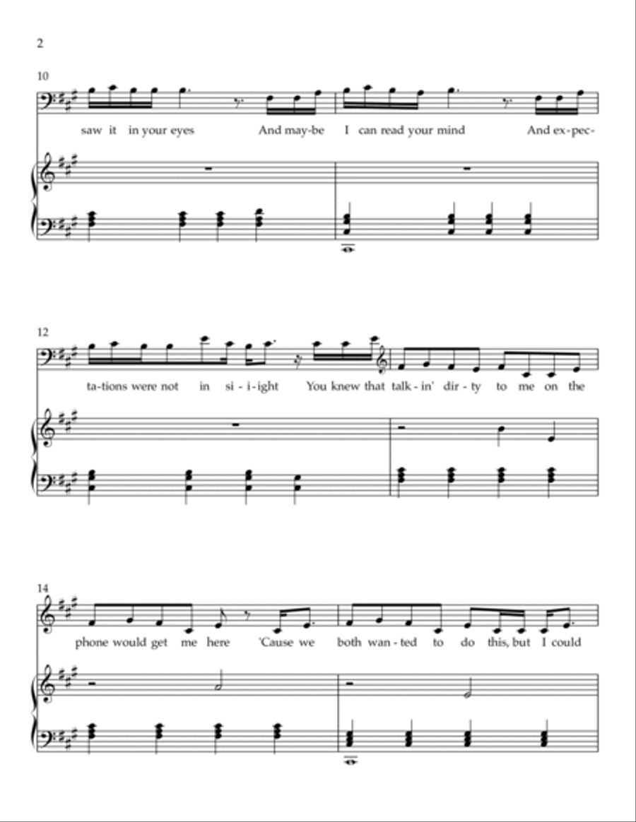 Echoes Of Silence Echoes Of Silence Piano, Vocal, Guitar scores gallery preview page 2