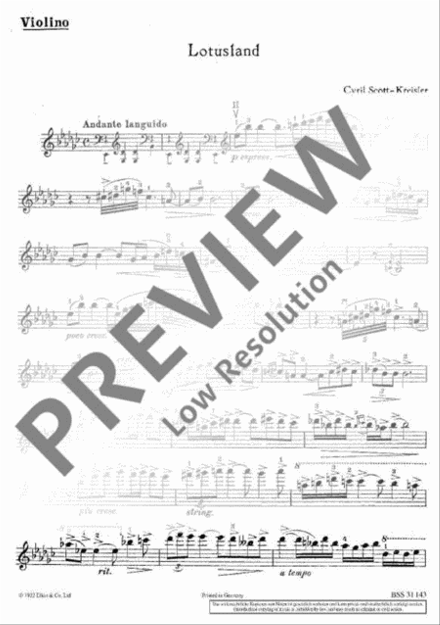 Lotusland Violin Solo scores gallery preview page 9