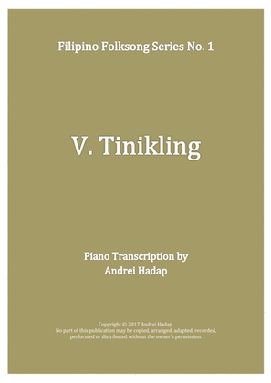 Tinikling - arranged for Piano Solo