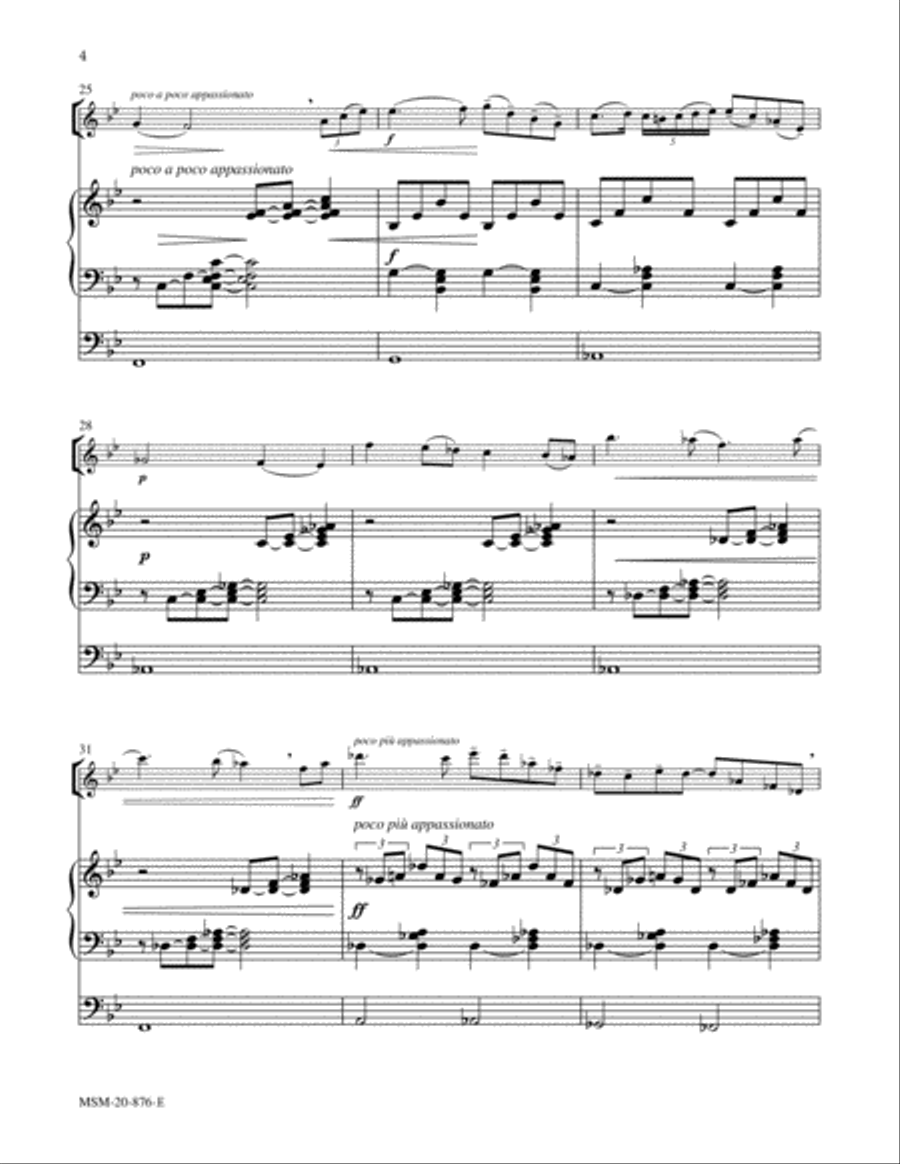 Meditation from Thaïs Clarinet scores gallery preview page 4