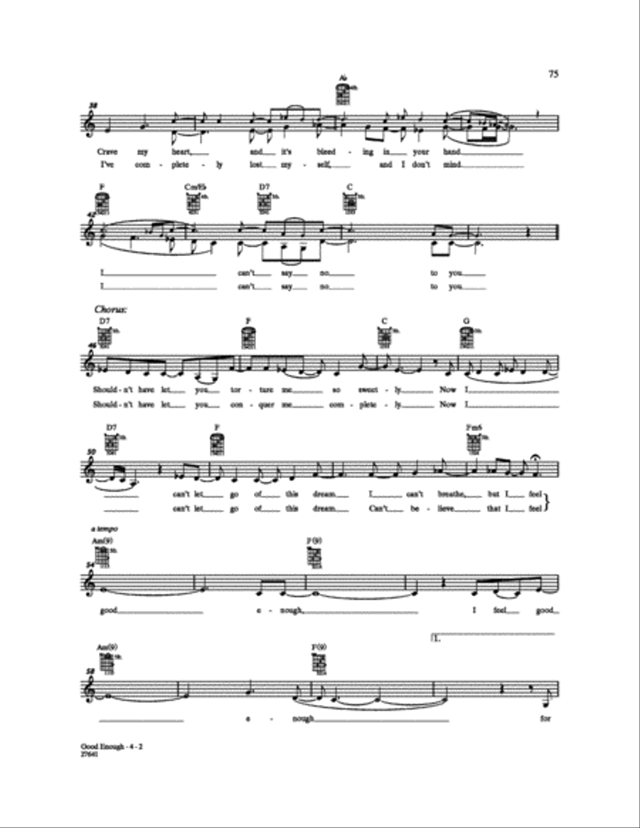 Good Enough Electric Guitar scores gallery preview page 2