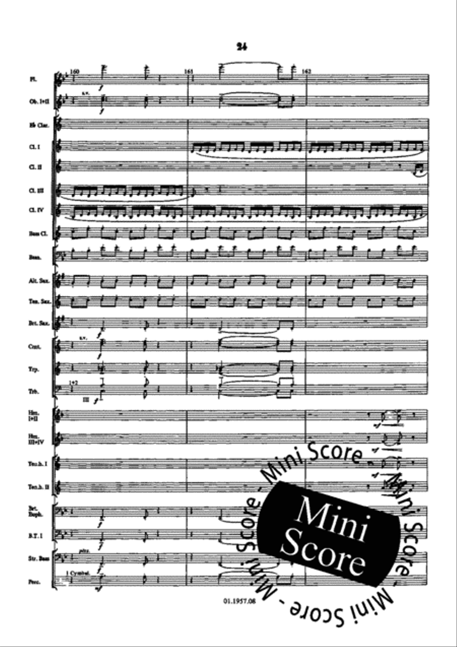 Symfonieen der Nederlanden Concert Band scores gallery preview page 28