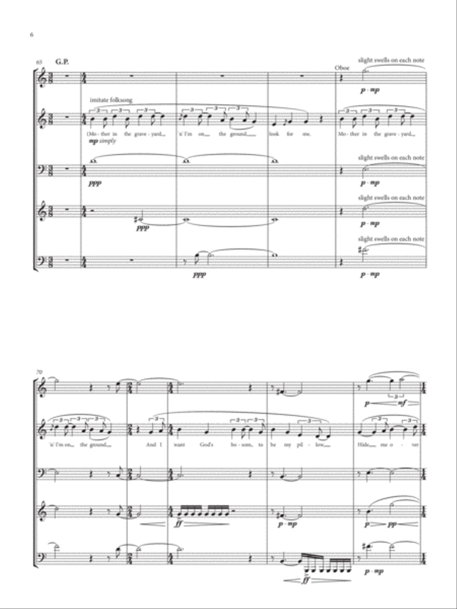 Look For Me (Score and Parts) Set of Parts scores gallery preview page 6