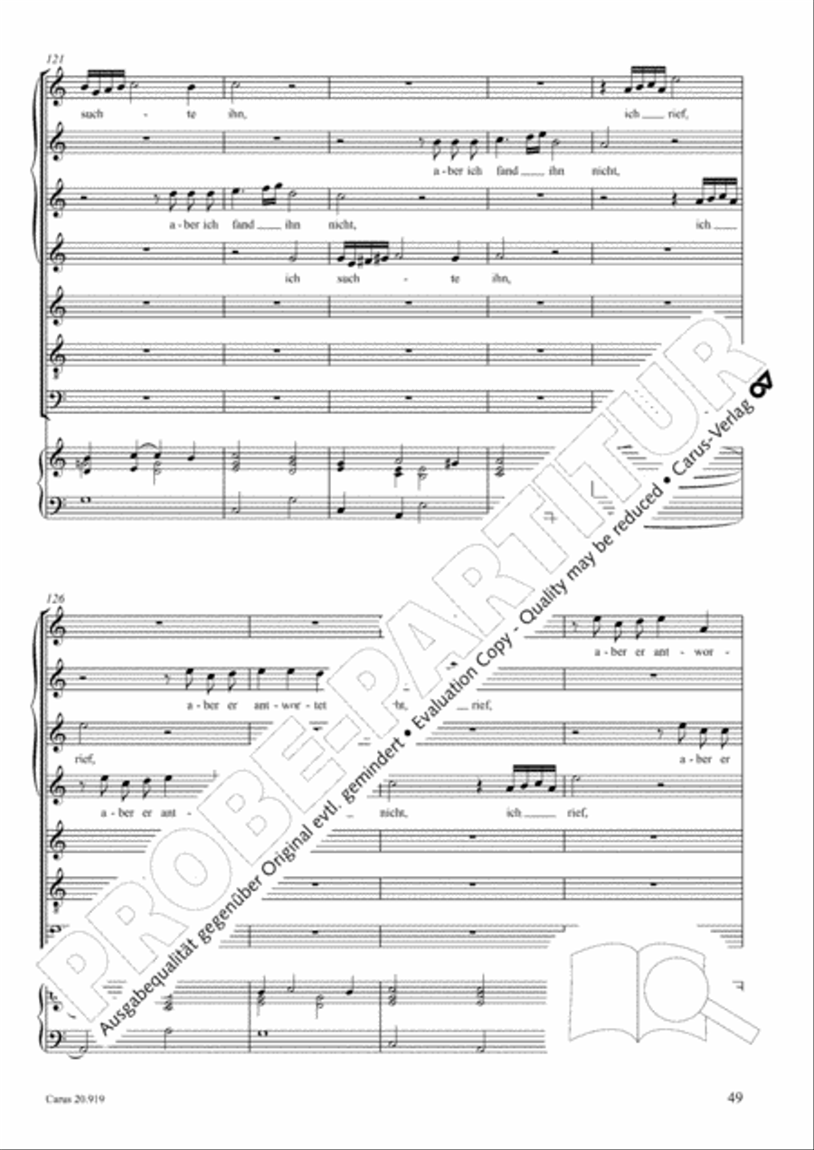 Opera varia I. Works with 1-7 parts (Complete edition, vol. 19) [Werke mit 1-7 obligaten Stimmen] Score scores gallery preview page 106