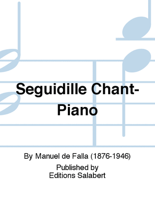 Seguidille Chant-Piano