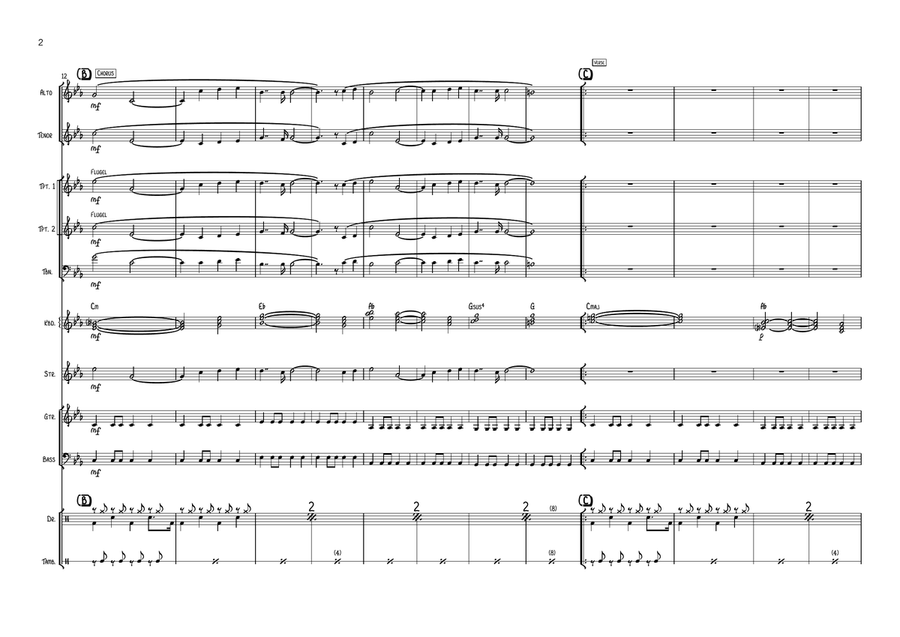 Crazy Saxophone scores gallery preview page 2