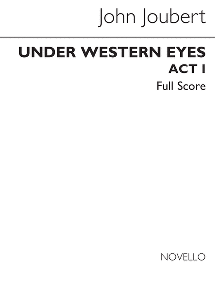 Under Western Skies (Full Score)