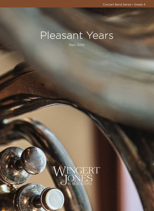 Pleasant Years (2Nd MovT From Symphony No. 1 For Band)