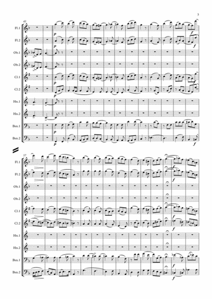 Berlioz: The Shepherd's Farewell (L'enfance du Christ, H130)(transposed version) - symphonic wind image number null