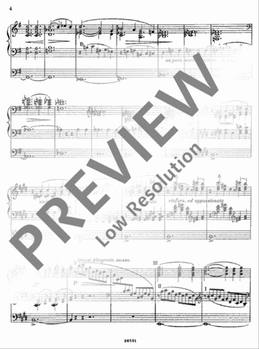 Sposalizio Organ scores gallery preview page 5