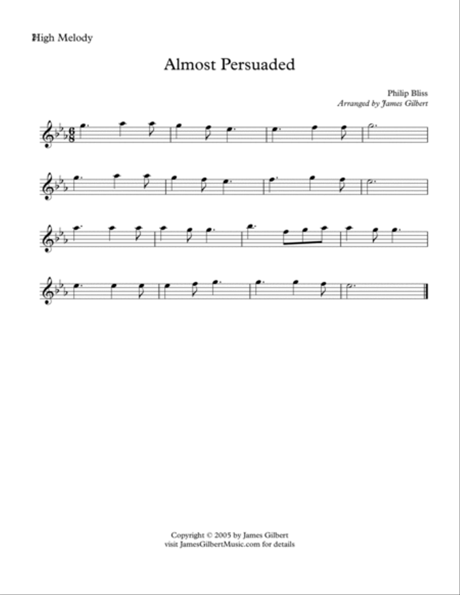 Almost Persuaded Small Ensemble scores gallery preview page 4