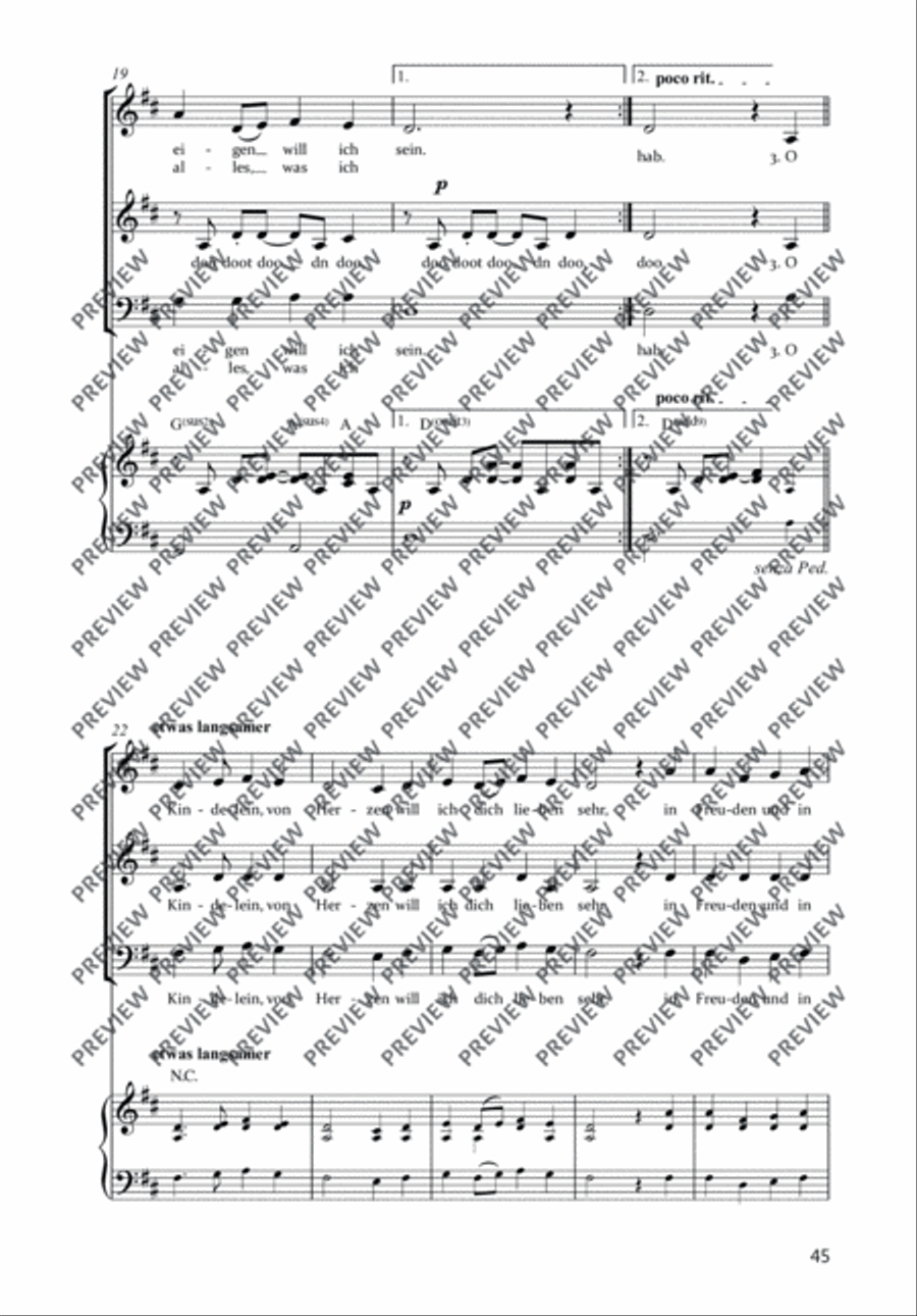 Zu Bethlehem geboren 3-Part scores gallery preview page 5