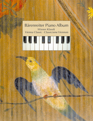 Book cover for Bärenreiter Piano Album. Vienna Classic