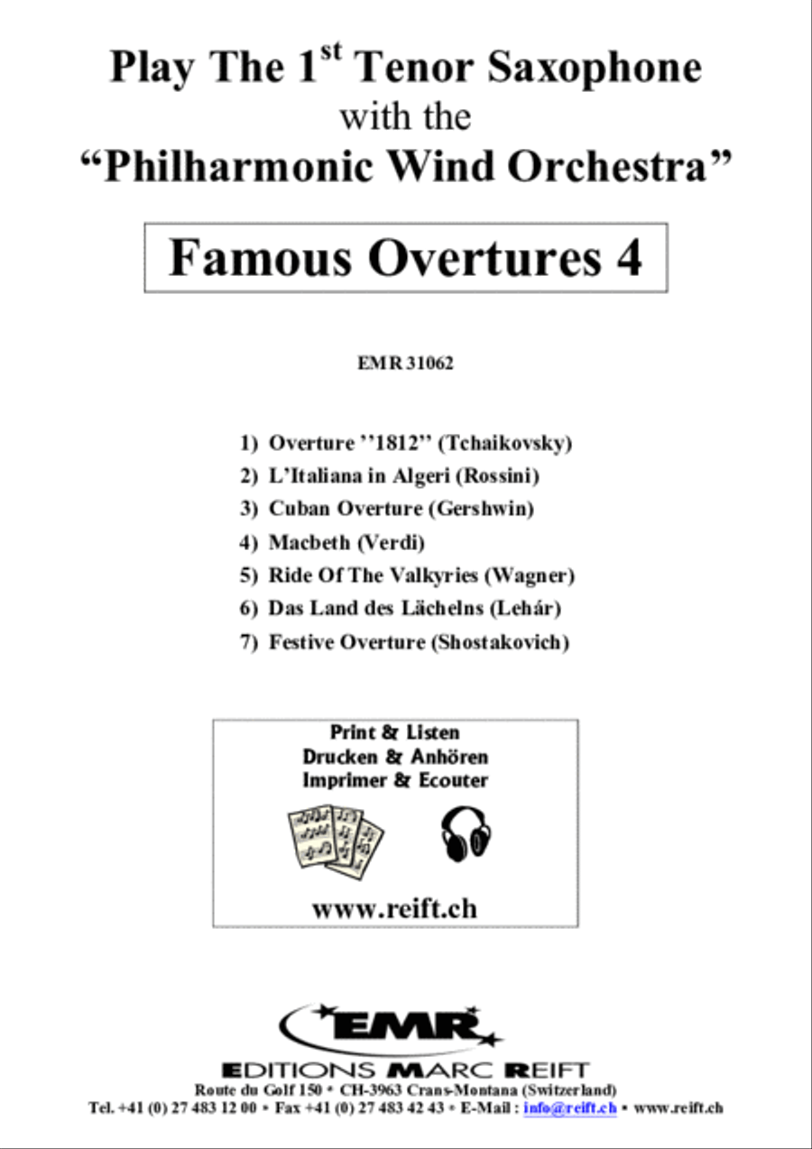Play The 1st Tenor Sax With The Philharmonic Wind Orchestra Concert Band scores gallery preview page 2