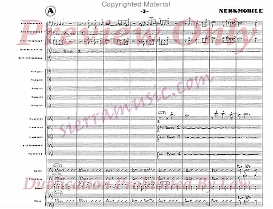 Nerkmobile Nerkmobile Jazz Ensemble scores gallery preview page 4