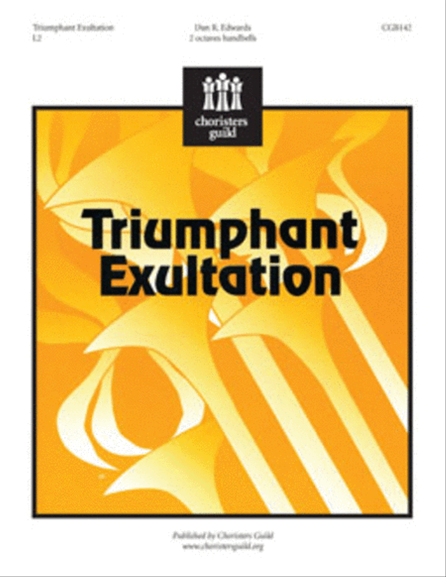 Triumphant Exultation Handbell Choir scores gallery preview page 1