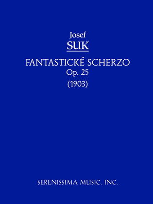 Book cover for Fantasticke Scherzo, Op.25