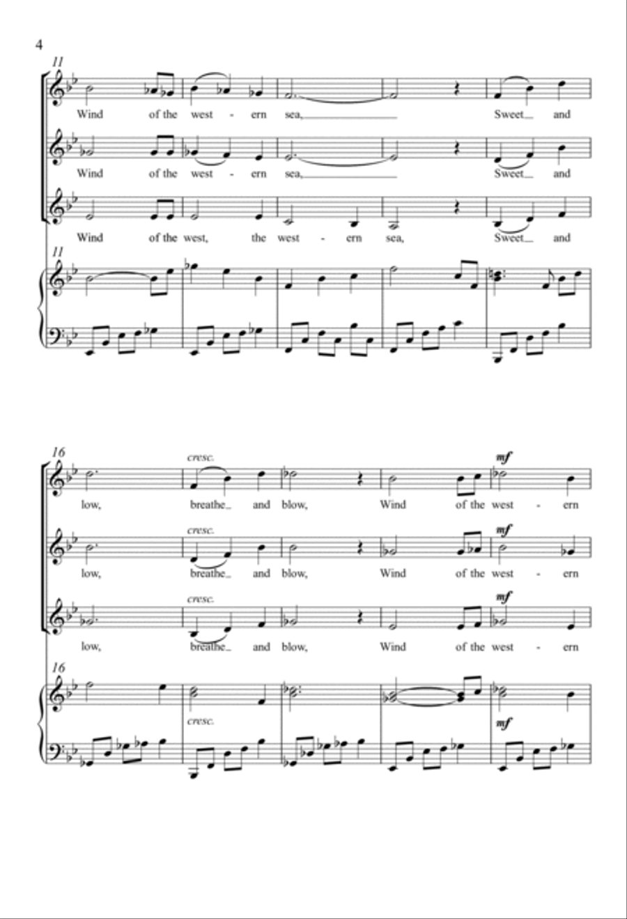 Sweet and Low SSA scores gallery preview page 2