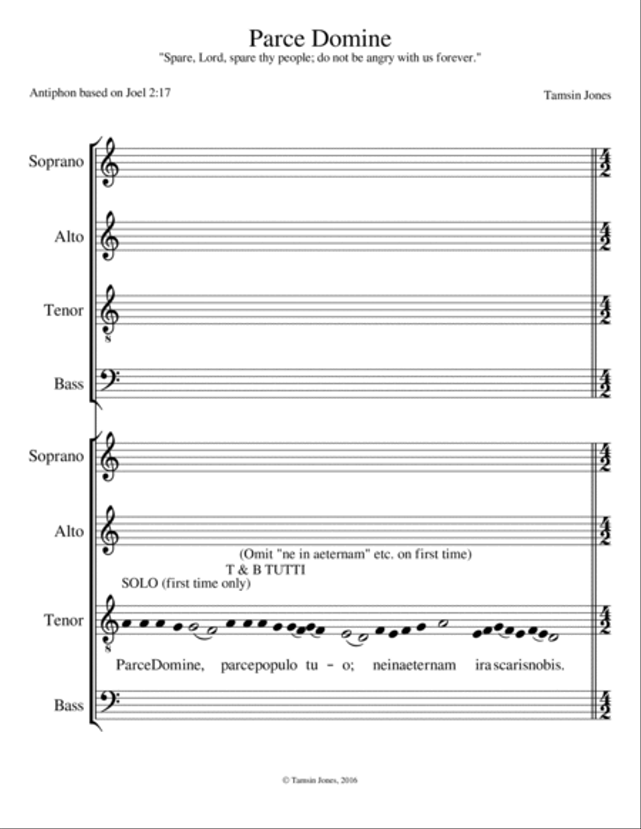 Parce Domine Divisi scores gallery preview page 3
