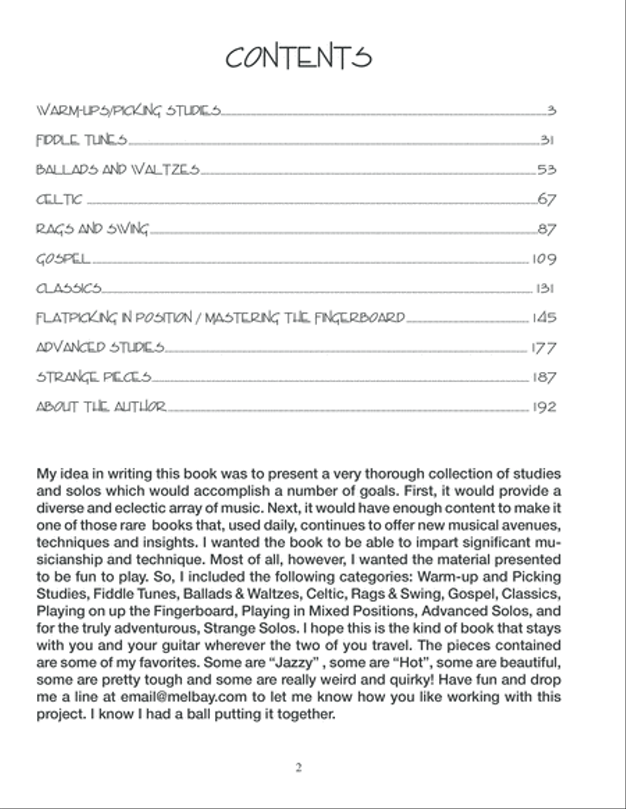 Guitar Journals - Flatpicking Acoustic Guitar scores gallery preview page 3