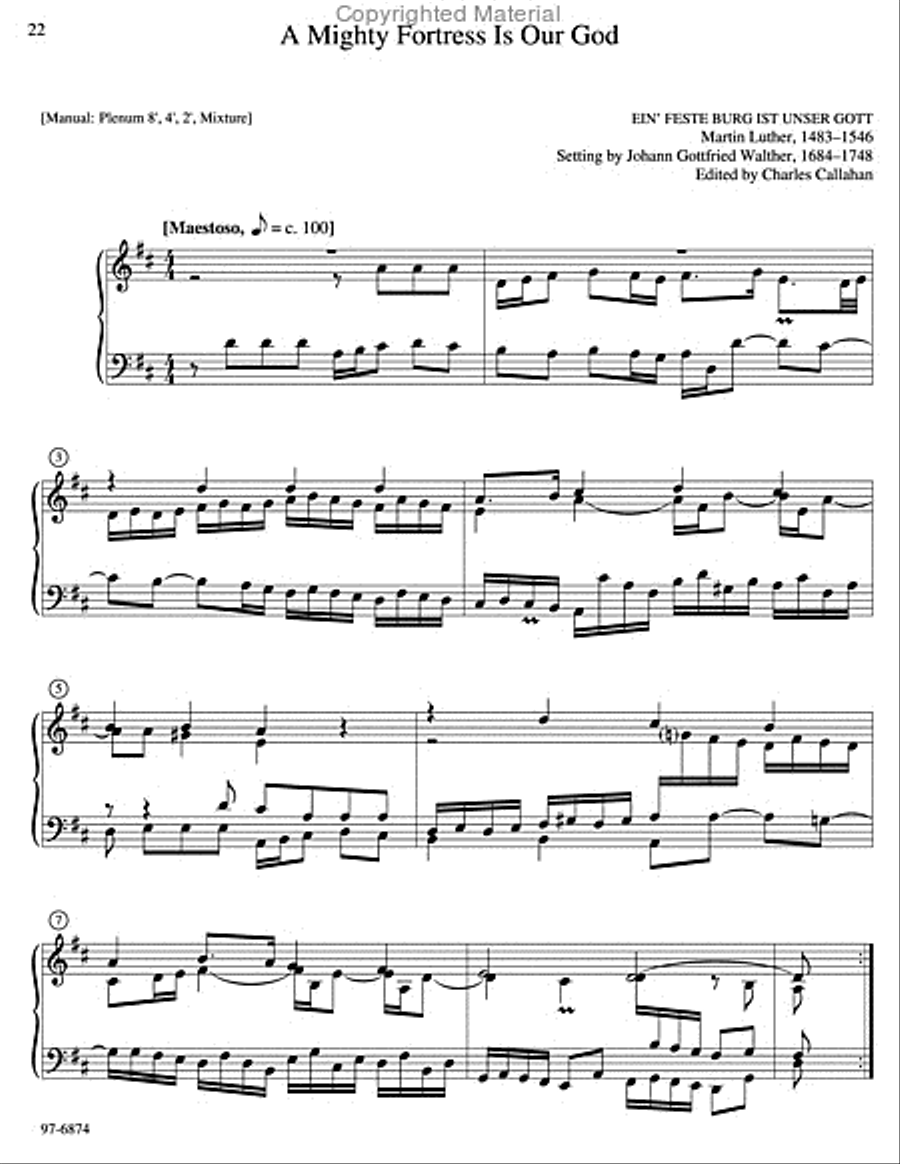 Chorale Preludes and Postludes for Manuals, Vol. 1 Organ scores gallery preview page 8