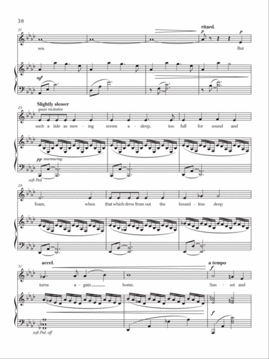 Collected Songs Collected Songs Medium Voice scores gallery preview page 43