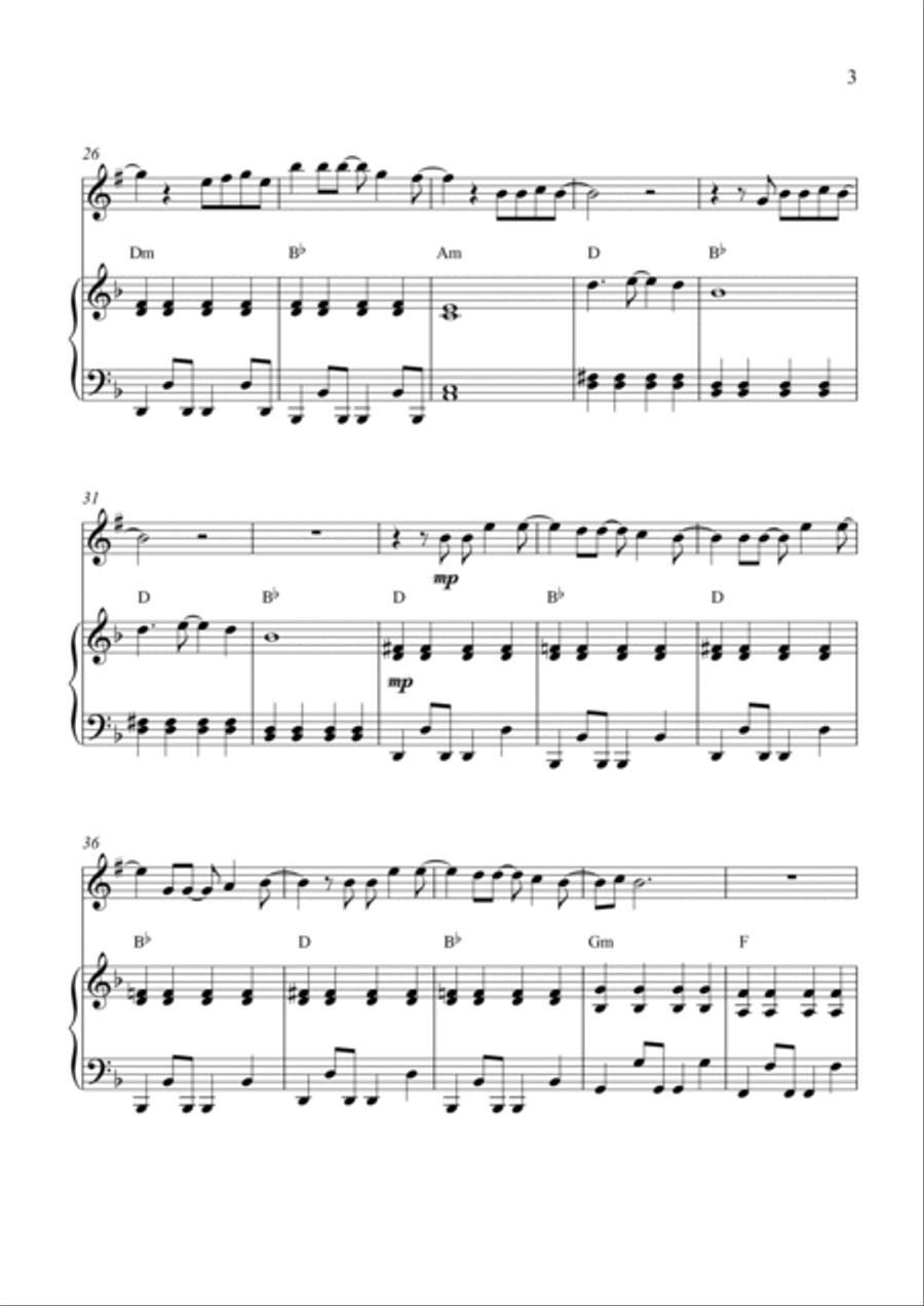 Monsoon B-Flat Clarinet scores gallery preview page 3