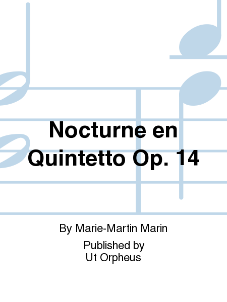 Nocturne en Quintetto Op. 14 for Harp, 2 Violins, Viola and Violoncello