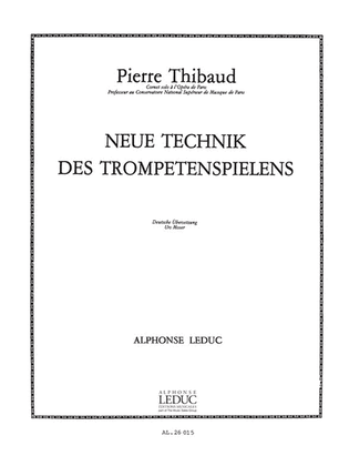 Thibaud Neue Technik Trompetenspielens Trumpet Book German