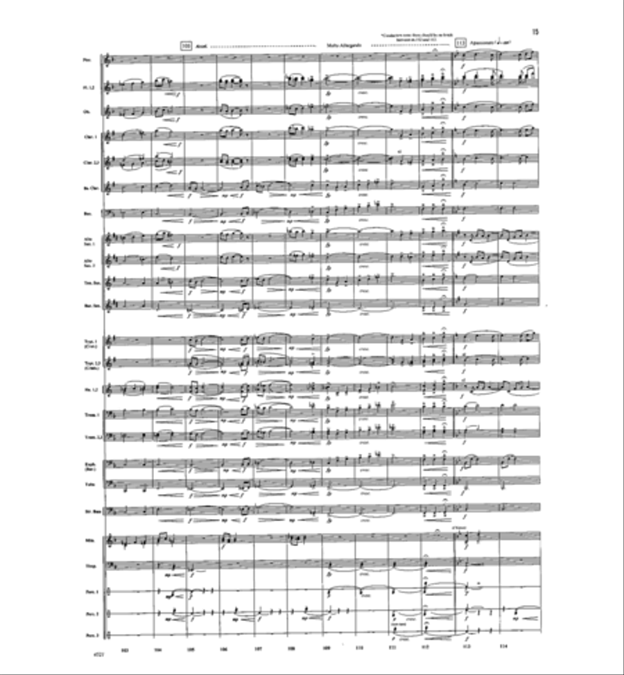 Hopetown Holiday Concert Band scores gallery preview page 15