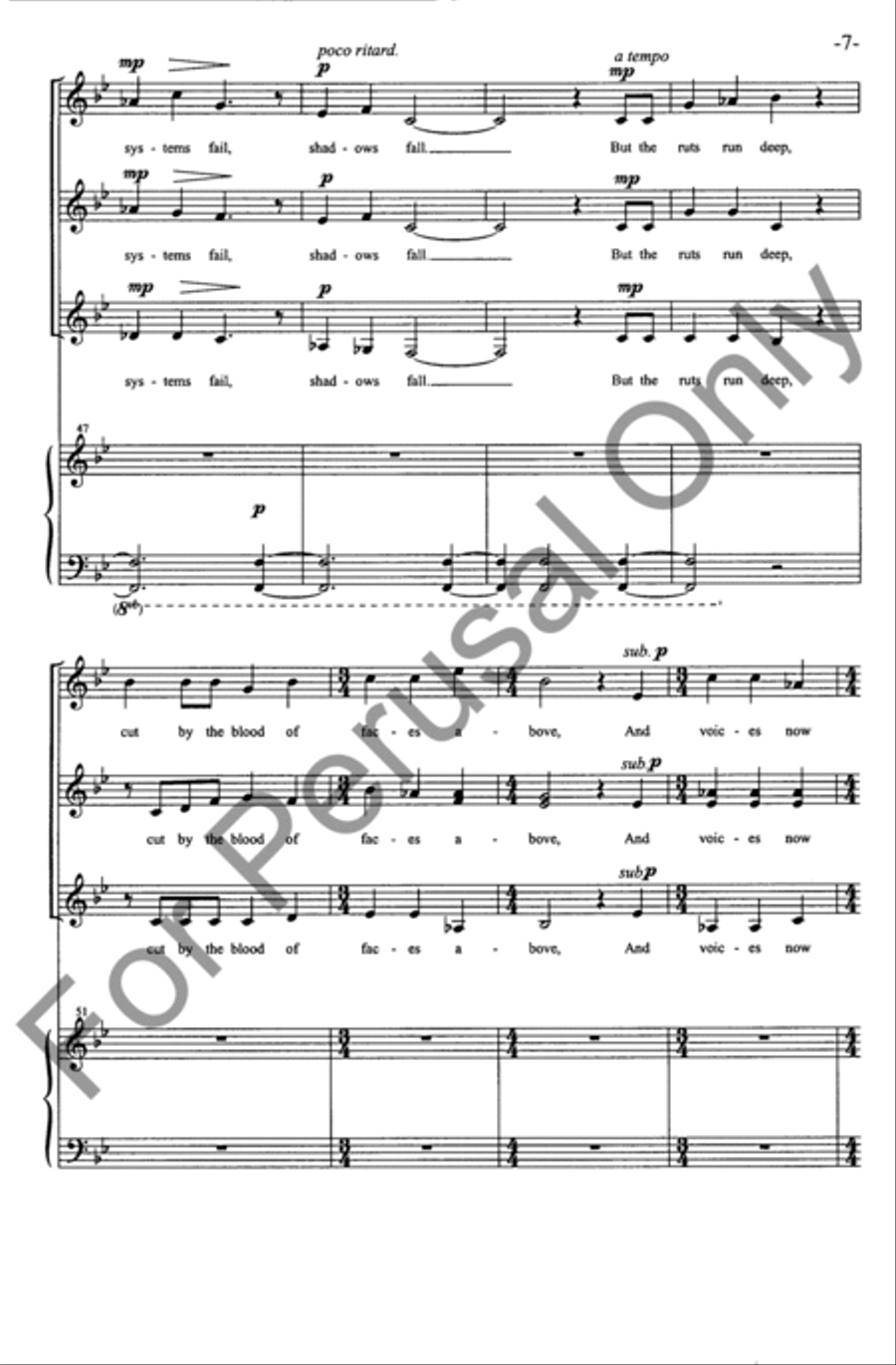 Homeland (Choral Score) Homeland (Choral Score) SSA scores gallery preview page 6