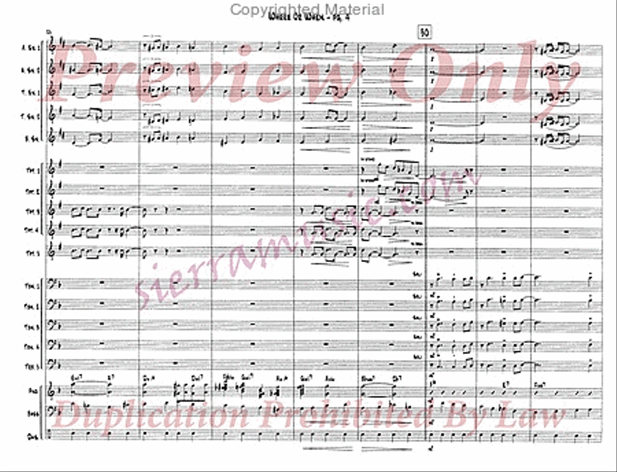 Where Or When Jazz Ensemble scores gallery preview page 5