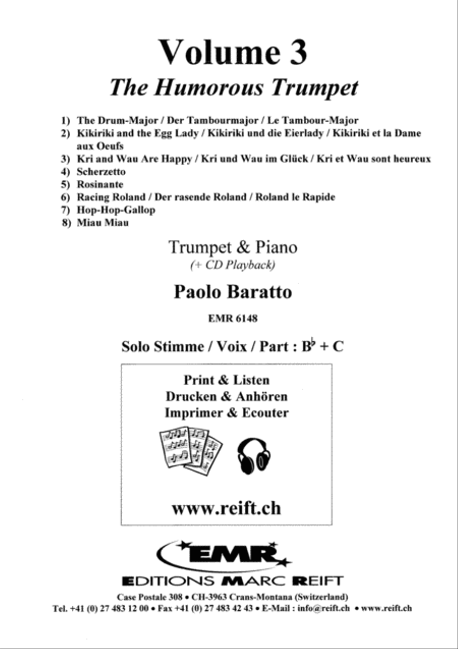 The Humorous Trumpet Cornet scores gallery preview page 2