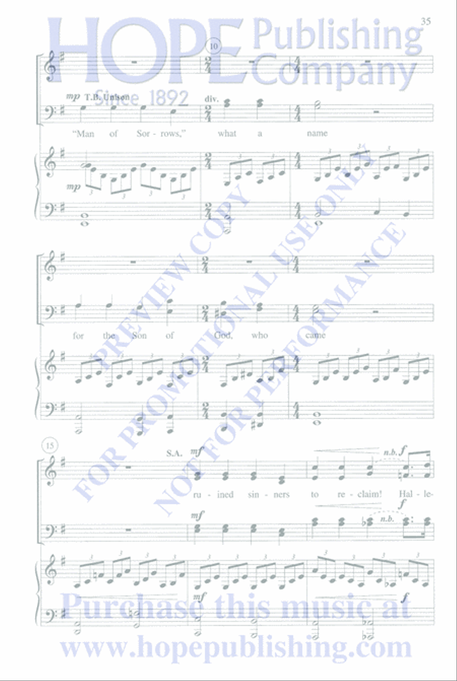 Here is the Love Here is the Love Choir scores gallery preview page 39