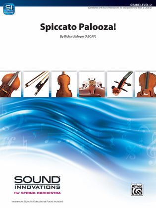 Book cover for Spiccato Palooza!