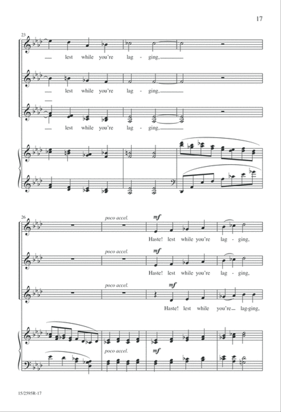 Music Comes 4-Part scores gallery preview page 18